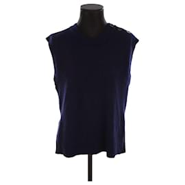 Eric Bompard Pull en cachemire Bleu