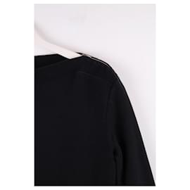 Saint Laurent-Cotton sweatshirt-Black