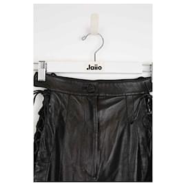 Autre Marque-Black straight pants-Black