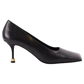 Autre Marque-Leather heels-Black