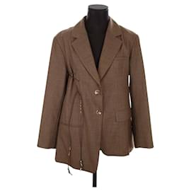 Autre Marque-Wool blazer-Brown