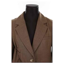 Autre Marque-Wool blazer-Brown