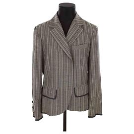 Kenzo Blazer de lã Cinza