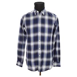 Saint Laurent-Cotton shirt-Blue