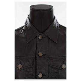 Saint Laurent-Cotton jacket-Black