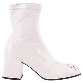 Courreges Botas brancas Branco