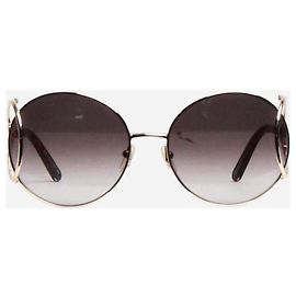 Chloé Silver round-frame sunglasses Silvery