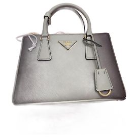 Sac à main Prada Galleria Ombrè petit vert clair cuir Vert clair