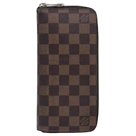 Louis Vuitton-Louis Vuitton Zippy Wallet Vertical-Brown