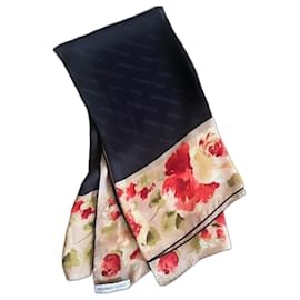 Dolce & Gabbana Sciarpe Nero Rosso Monogramma
