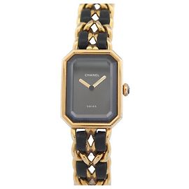 RELÓGIO VINTAGE CHANEL PREMIERE H6951 26 MM EM DOURADO QUARTZ 1987 Dourado