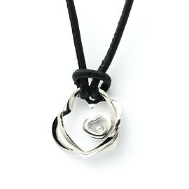Colar em coração Happy Diamond da Chopard 796712 Prata