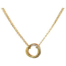 Collana Pendente Trinity di Cartier D'oro