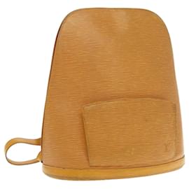 Louis Vuitton-LOUIS VUITTON Epi Gobelins Backpack Yellow M52299 LV Auth 94968-Yellow