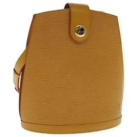 Louis Vuitton-LOUIS VUITTON Epi Cluny Shoulder Bag Yellow M52259 LV Auth ar12564-Yellow
