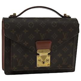 Louis Vuitton-LOUIS VUITTON Monogram Monceau 26 Shoulder Bag M51187 LV Auth bs18686-Monogram