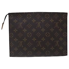 Louis Vuitton-LOUIS VUITTON Monogram Poche Toilette 26 Pouch M47542 LV Auth 95434-Monogram