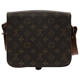 Louis Vuitton-LOUIS VUITTON Monogram Cartouchiere MM Shoulder Bag M51253 LV Auth yk15467-Monogram