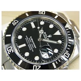 Rolex-ROLEX Submariner date black 116610LN unused Mens-Silvery