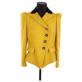 Emmanuelle Khanh Wolljacke Gelb