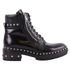 Balmain Leather boots Black