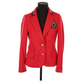 Tommy Hilfiger Cotton blazer Red