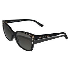 Versace óculos de sol Preto