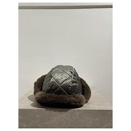 Louis Vuitton-LOUIS VUITTON Hats T.International S Fur-Blue