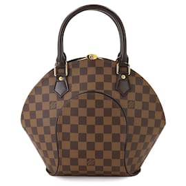 Louis Vuitton-Louis Vuitton Damier Ellipse PM Handbag-Brown,Damier ebene