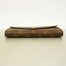 Louis Vuitton-Louis Vuitton Long Wallet Monogram Portefeuille Sarah M60531-Brown