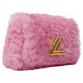 Louis Vuitton-Louis Vuitton Shoulder Bag Twist MM M21320 in Pink-Pink