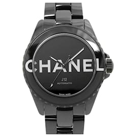 Chanel-Chanel J12 Automatic Men's Wristwatch-Black