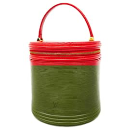 Louis Vuitton-Louis Vuitton Epi Cannes Handbag-Red