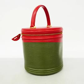 Louis Vuitton-Louis Vuitton Epi Cannes Handbag-Red