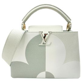 Louis Vuitton Capucines BB Handbag White