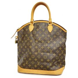 Louis Vuitton-Louis Vuitton Monogram Lockit Handbag-Brown