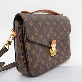 Louis Vuitton-Louis Vuitton Monogram Pochette Metis MM Shoulder Bag-Brown