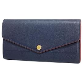 Louis Vuitton-Louis Vuitton Long Wallet in Marine Rouge-Red