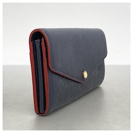 Louis Vuitton-Louis Vuitton Long Wallet in Marine Rouge-Red