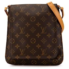 Louis Vuitton-Louis Vuitton Monogram Musette Salsa Shoulder Bag-Brown,Monogram