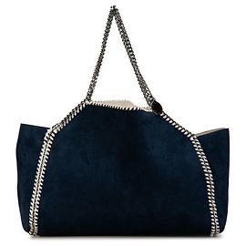 Stella Mc Cartney Bolso tote reversible Falabella de Stella McCartney Blanco Azul marino