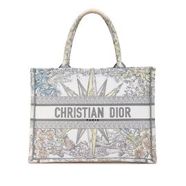 Christian Dior Dior Reve d'Anfini Book Tote Bag White Multiple colors