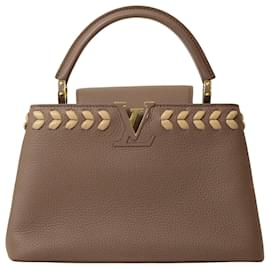Louis Vuitton-Louis Vuitton Capucines-Beige