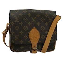Louis Vuitton-LOUIS VUITTON Monogram Cartouchiere MM Shoulder Bag M51253 LV Auth yk15638-Monogram