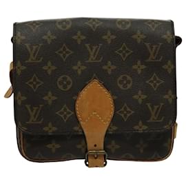 Louis Vuitton-LOUIS VUITTON Monogram Cartouchiere MM Shoulder Bag M51253 LV Auth yk15638-Monogram