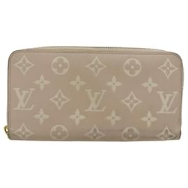 Louis Vuitton-LOUIS VUITTON Monogram Empreinte Zippy Wallet Pink Yellow M81279 LV Auth bs19005-Pink,Yellow