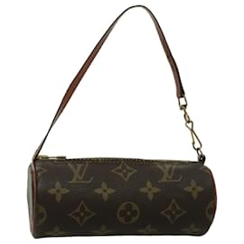 Louis Vuitton-LOUIS VUITTON Monogram Papillon Pouch LV Auth 96496-Monogram