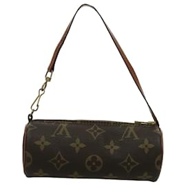Louis Vuitton-LOUIS VUITTON Monogram Papillon Pouch LV Auth 96496-Monogram