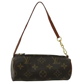 Louis Vuitton-LOUIS VUITTON Monogram Papillon Pouch LV Auth 96506-Monogram