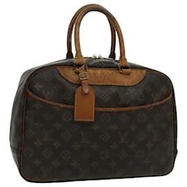 Louis Vuitton-LOUIS VUITTON Monogram Deauville Hand Bag M47270 LV Auth bs18976-Monogram